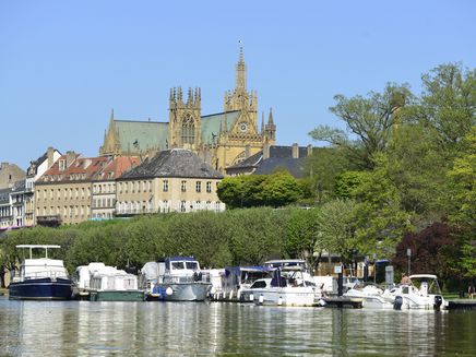 Metz Auf dem Bild befindet sich die Stadt Metz.