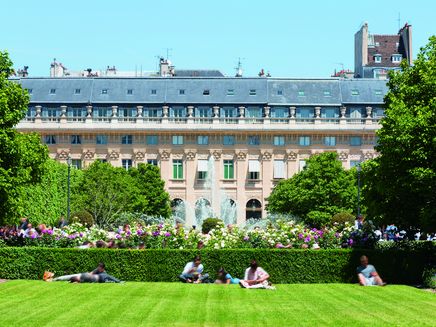 Paris Auf dem Bild befindet sich der Palais Royal in Paris.