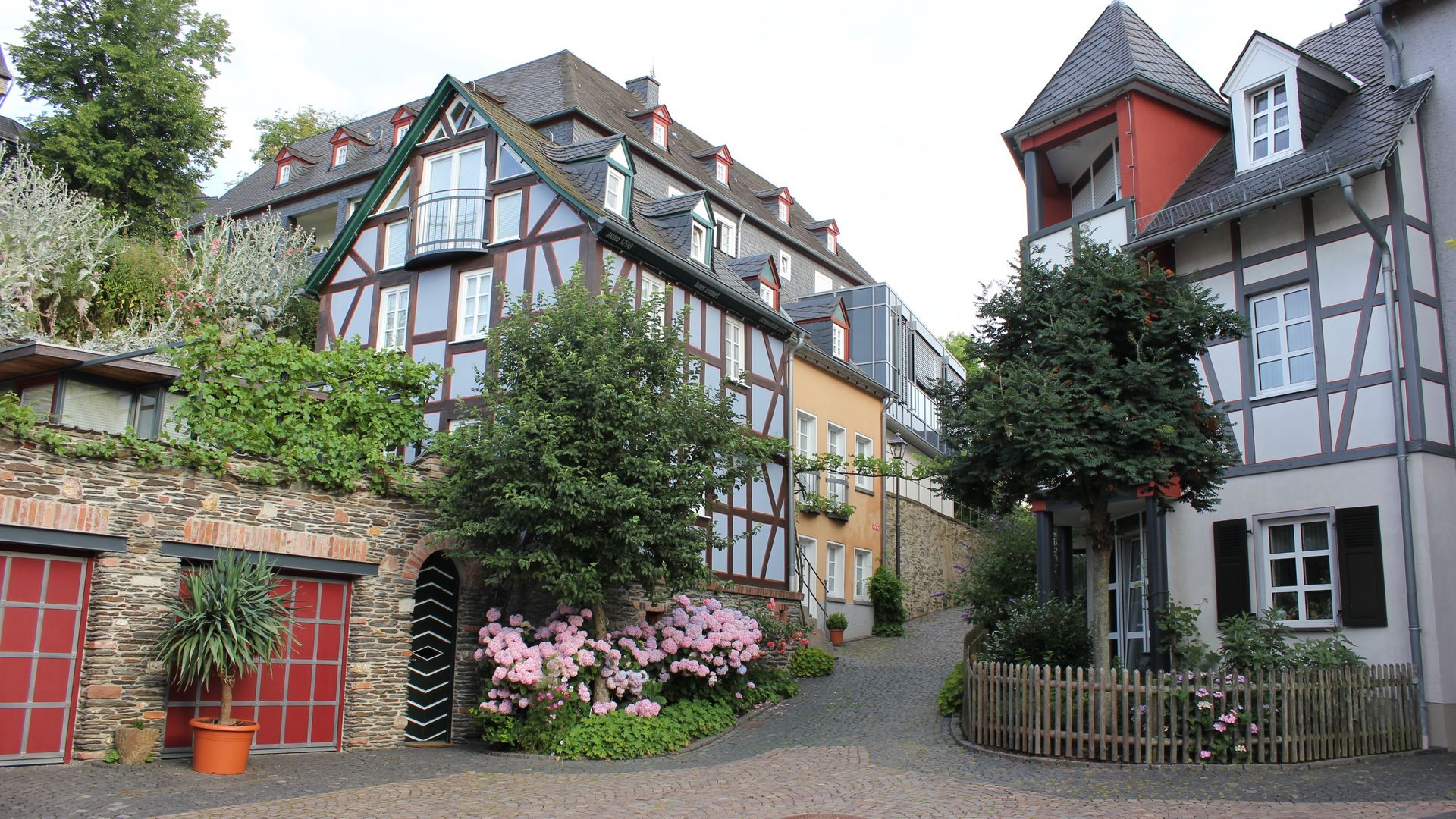 Kastellaun Das Bild zeigt ein Teil der Altstadt Kastellauns.