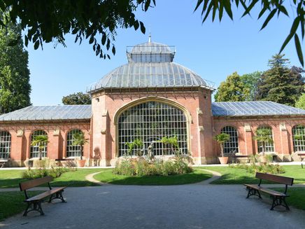 Metz Auf dem Bild befindet sich der Jardin Botanique in Metz.