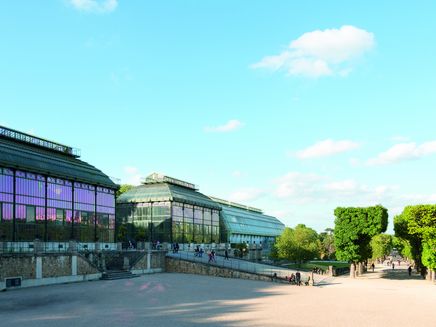 Paris Auf dem Bild befindet sich der Jardin des plantes in Paris.